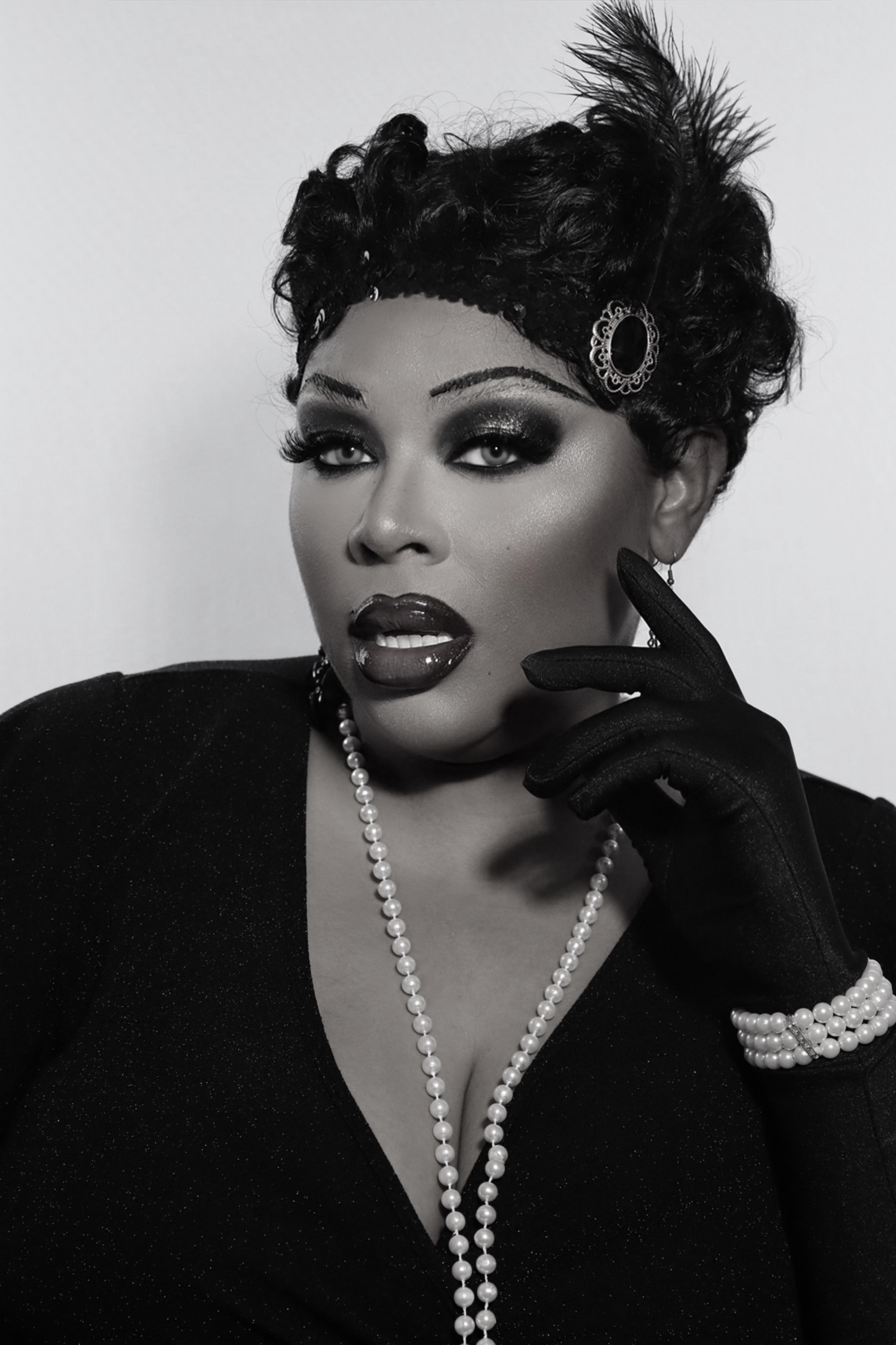 1920s glam look
